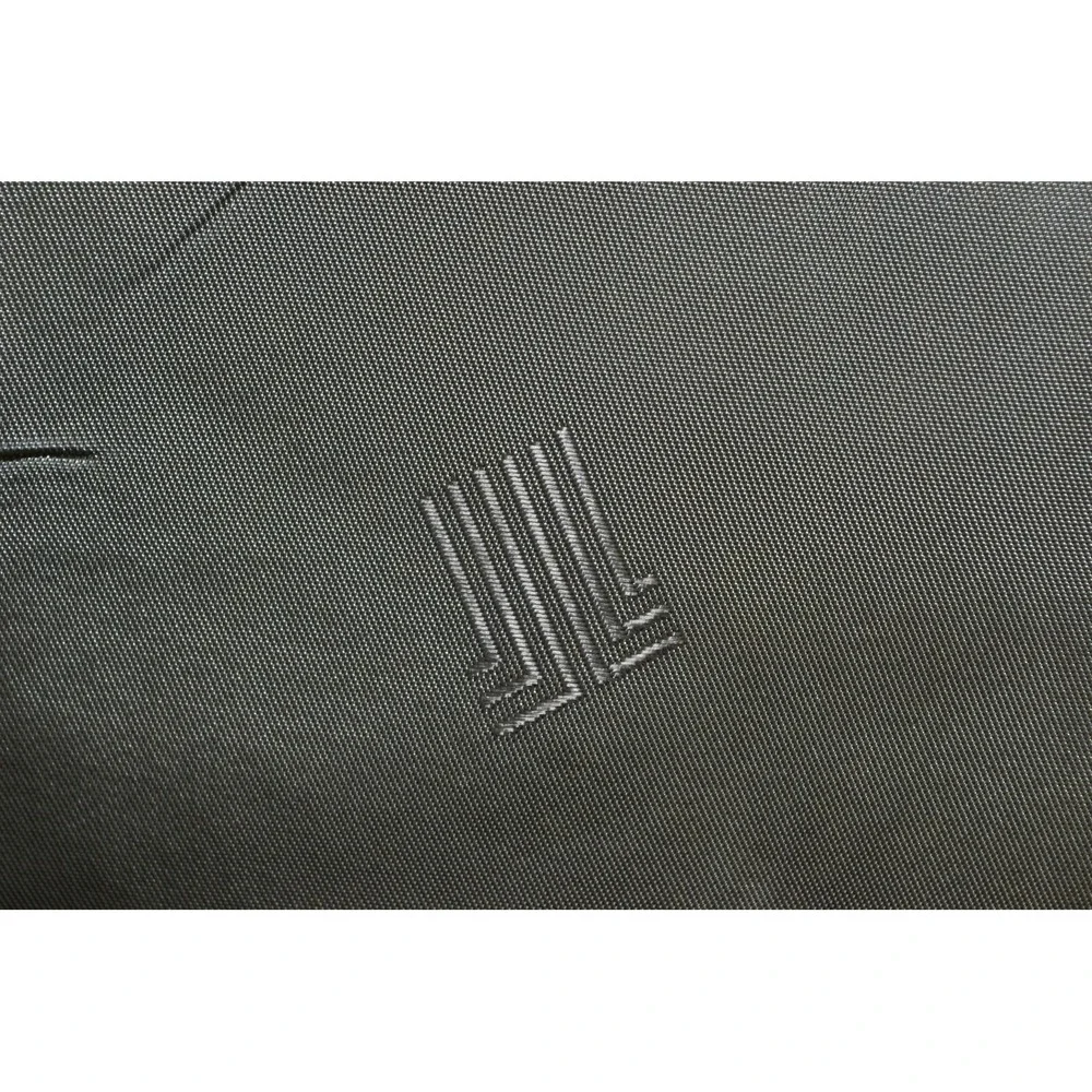 VTG Lanvin Blazer Mens 42 Gray Herringbone Scotland Camel Hair 90s Sport Coat‎